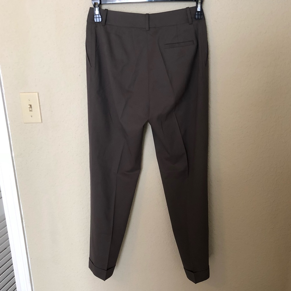 NWOT LAFAYETTE 148 Perry Wool Cuff Ankle Pants - Picture 4 of 7